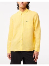 lacoste υποκαμισο μμ l sleeved shirt 3ch5692-107 yellow