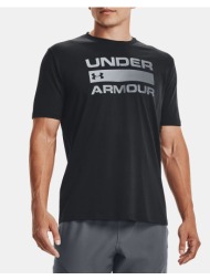 under armour men``s ua team issue wordmark short sleeve 1329582-1183 black