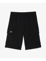 lacoste σορτς shorts 3gj7372-031 black