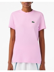 lacoste μπλουζα κμ tee-shirt 3tf9246-ixv pink