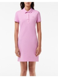lacoste φορεμα dress 3ef5473-ixv pink