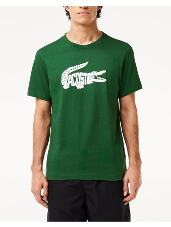 lacoste μπλουζα κμ tee-shirt ss 3th8937-291 green