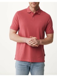 mexx peter basic pique polo regular fit mf007100541m-181634 lightred