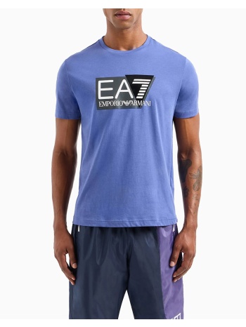 ea7 t-shirt 3dpt09pj02z-1557 steelblue