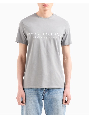armani exchange t-shirt 8nzt72z8h4z-1996 lightgray