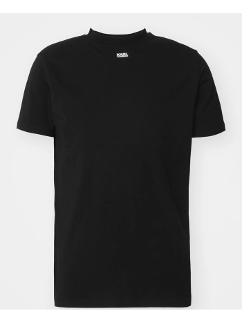 karl lagerfeld t-shirt crewneck 755034-542221-990 black