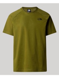 the north face m s/s north faces tee nf0a87nu-nfpib olive
