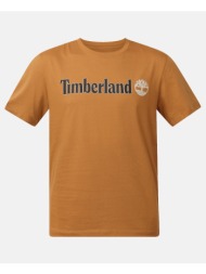timberland kenn linear logo short sleev tb0a5upq-p47 darkorange