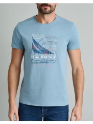 navy&green t-shirts-τ-shirts 24tu.322/8p-dusty blue lightblue