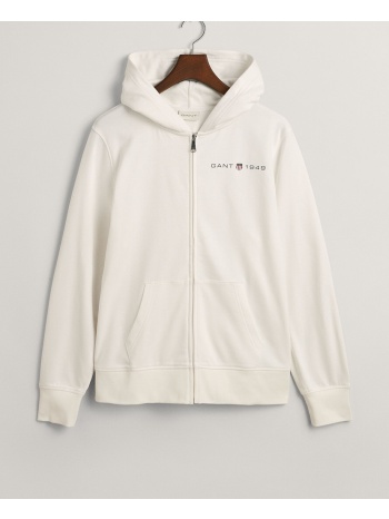 gant ζακετα φουτερ printed graphic full zip hoodie σε προσφορά