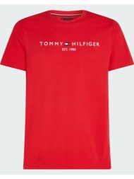 tommy hilfiger tommy logo tee mw0mw11797-xlg firered