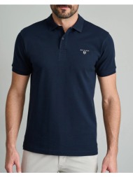 navy&green polo μπλουζακι-young line 24ey.007/pl/yl-marine blue navyblue