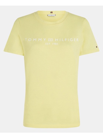 tommy hilfiger reg corp logo c-nk ww0ww40276-zin yellow