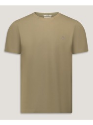 gant μπλουζα κμ slim pique ss t-shirt 3g2013033-203 olive