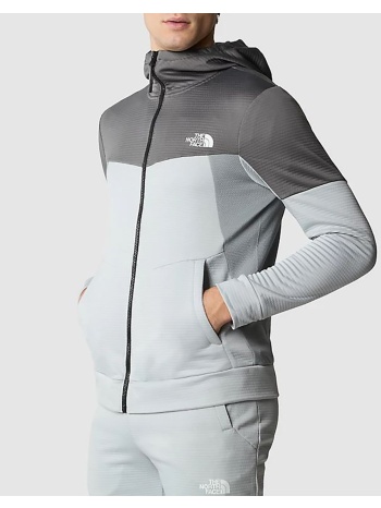 the north face m ma fz fleece high rise nf0a87j5-nfxiw gray