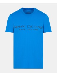 armani exchange t-shirt 8nzt72z8h4z-1559 skyblue