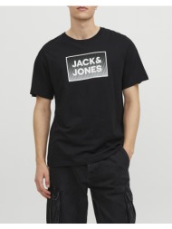 jack&jones jjsteel tee ss crew neck 12249331-black black