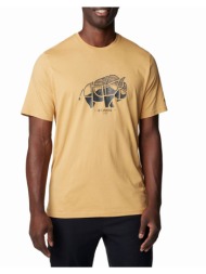 columbia ανδρική μπλούζα rockaway river™ outdoor ss t-shirt ce33-2036401-292 camel