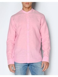 brokers ανδρικο πουκαμισο regular μ/μ 2301666108-25 pink