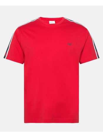 gant μπλουζα κμ shoulder tape ss t-shirt 3g2015046-630 red σε προσφορά