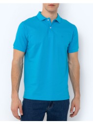 the bostonians μπλουζα polo pique regular fit 3ps0001-turquoise skyblue