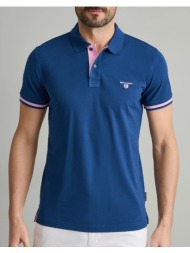 navy&green polo μπλουζακι-young line 24ge.879/yl.2-atlantic blue blue