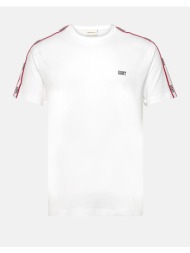gant μπλουζα κμ shoulder tape ss t-shirt 3g2015046-110 white