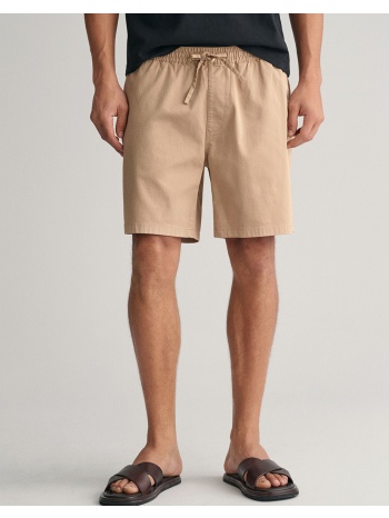 gant σορτς drawstring logo shorts 3g205075-248 sandybrown σε προσφορά