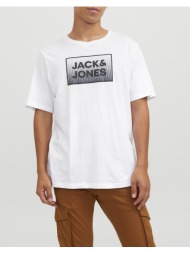 jack&jones jjsteel tee ss crew neck 12249331-white white