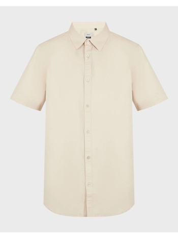 mexx brandon basic linen short sleeve shirt
