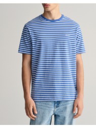 gant μπλουζα κμ striped t-shirt 3g2013037-407 blue