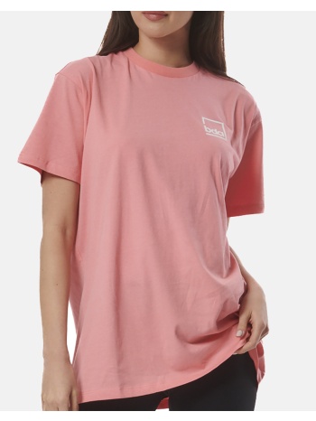 body action women``s oversized tee w/print 051425-01-coral σε προσφορά