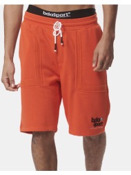 body action men``s athletic shorts w/embroidery 033421-01-mandarin orange orange