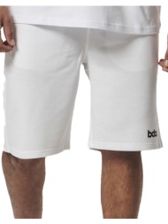 body action men``s esential sport shorts w/zippers 033416-01-white white