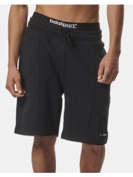 body action men``s athleisure style shorts 033418-01-black black