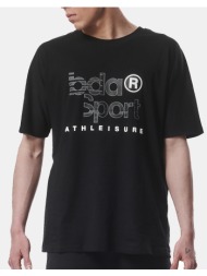 body action gender neutral oversized branded t-shirt 053426-01-black black
