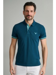 navy&green polo μπλουζακι-young line 24ge.879/yl.2-moroccan blue petrol