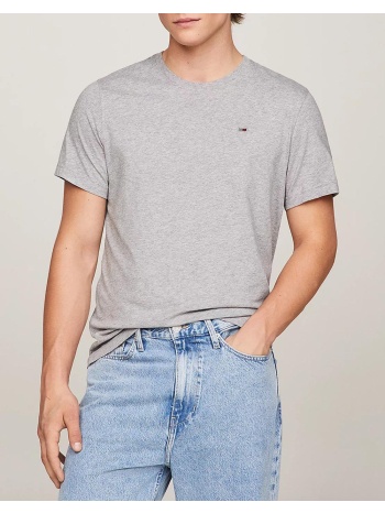 tommy jeans tjm jersey tee dm0dm04411-038 lightgray σε προσφορά