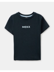 mexx basic short sleeve with chest print mf007800141b-194020 navyblue