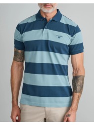 navy&green polo μπλουζακι 24ge.1025-moroccan blue/ turquoise turquoise
