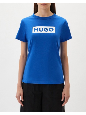hugo classic tee_b 10258021 01 50510772-493 blue