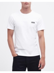 barbour international charge tee μπλουζα t-shirt κμ mts0141-biwh51.2 white