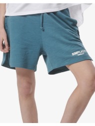 body action women``s high-waisted loose-fit shorts 031422-01-hydro green petrol