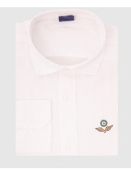 armata di mare camicia m/l strallo 5355828-1 white