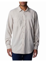 columbia ανδρικό πουκάμισο silver ridge™ utility lite long sleeve cd34-2012932-278 ecru