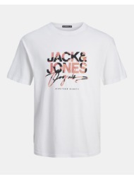 jack&jones joraruba branding tee ss crew neck 12255452-bright white white