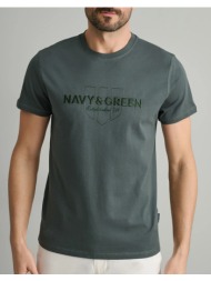 navy&green μπλουζα λαιμοκοψη 24mo.009/p-army green armygreen