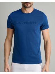 navy&green t-shirts-τ-shirts 24tu.322/7p-atlantic blue blue