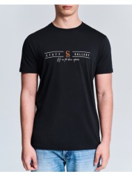 staff man t-shirt short sleeve 100% co 64-055.051-ν0090 black