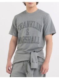 franklin & marshall tshirt jm3230.000.1016g24-005 gray